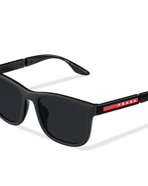 sonnenbrille prada linea rossa|Prada Eyewear Linea Rossa Sunglasses .